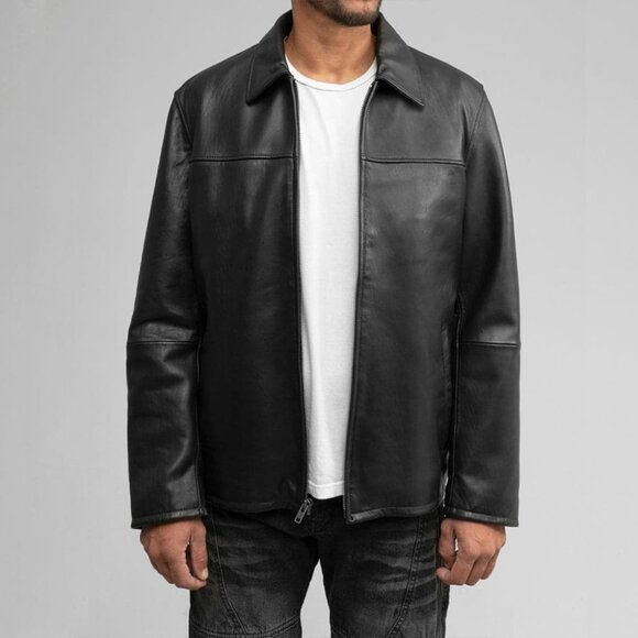 Men's Cowhide Leather Jacket